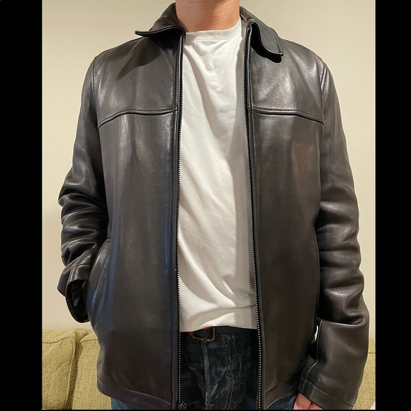 Coats | Tommy Hilfiger Leather Jacker 